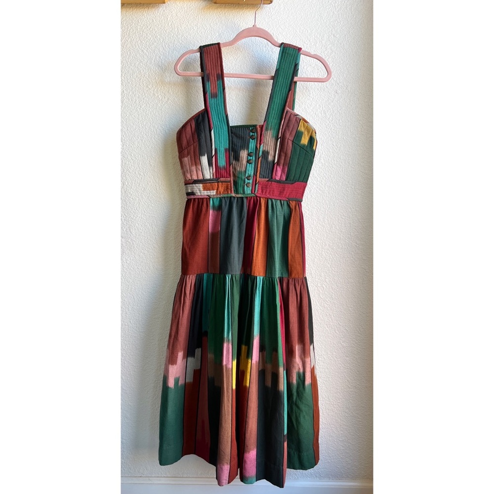 Ulla Johnson Varda Midi Dress Souk 6 - Picture 4 of 13